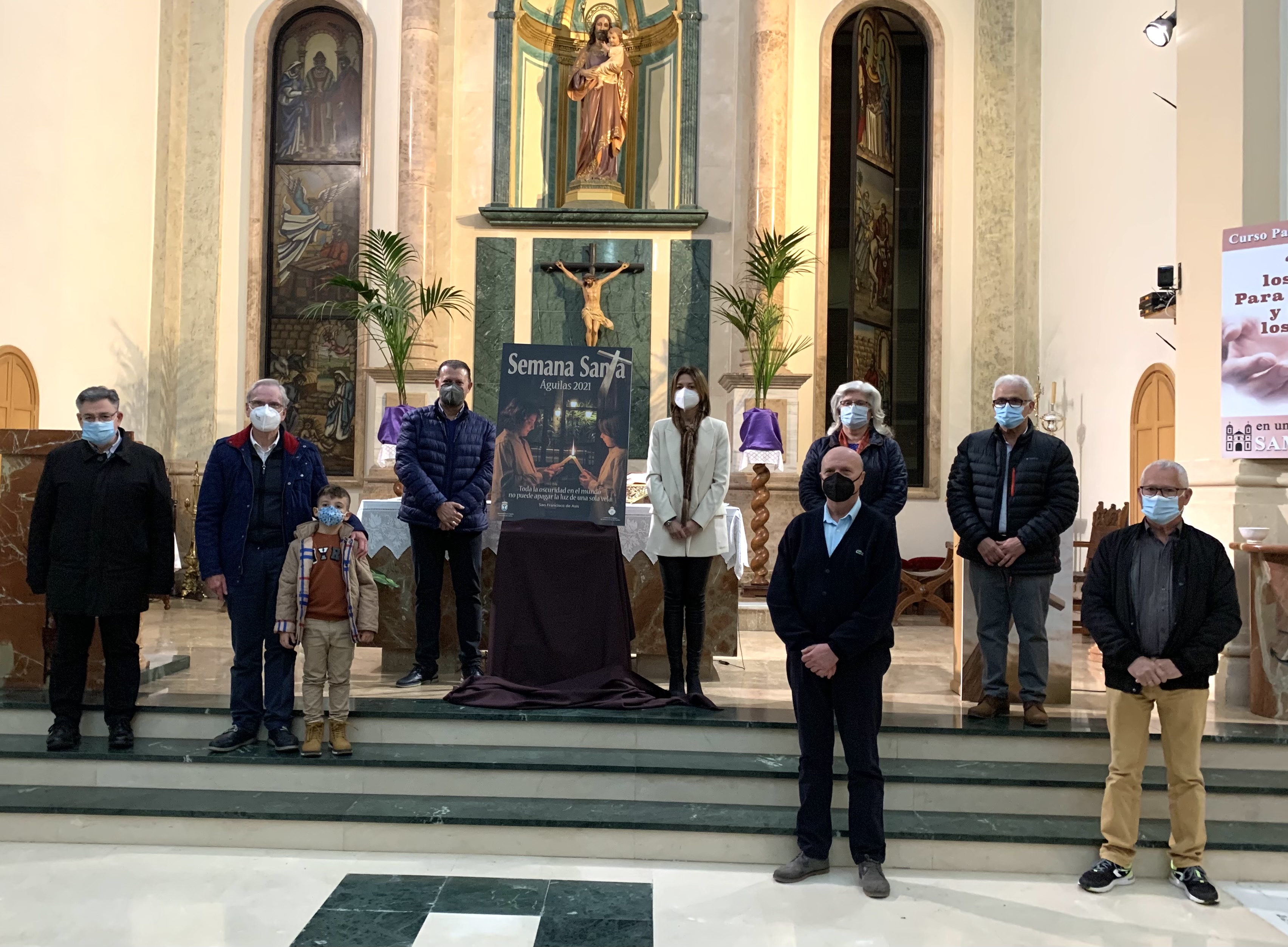 El Cabildo de Cofradías presenta el Cartel de una Semana Santa sin procesiones ni ofrenda floral a la Patrona