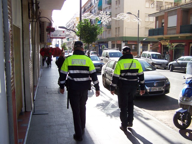 La Policía Local de Águilas activará mañana un dispositivo especial de Navidad 