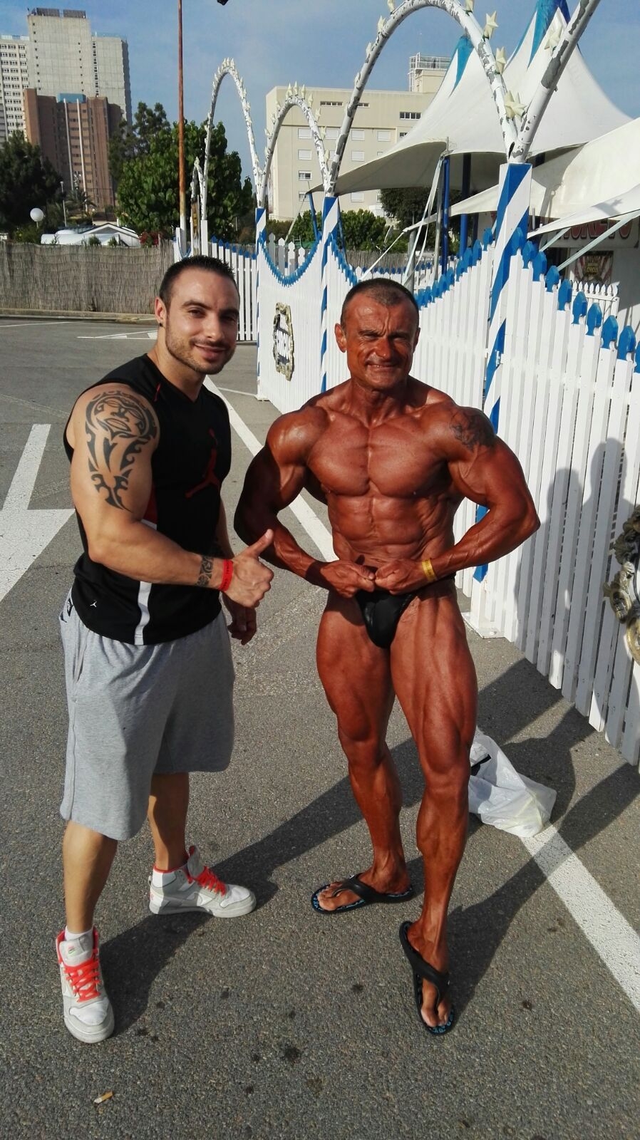 Gran actuación de "Tronera" en la Copa de España de Fisioculturismo