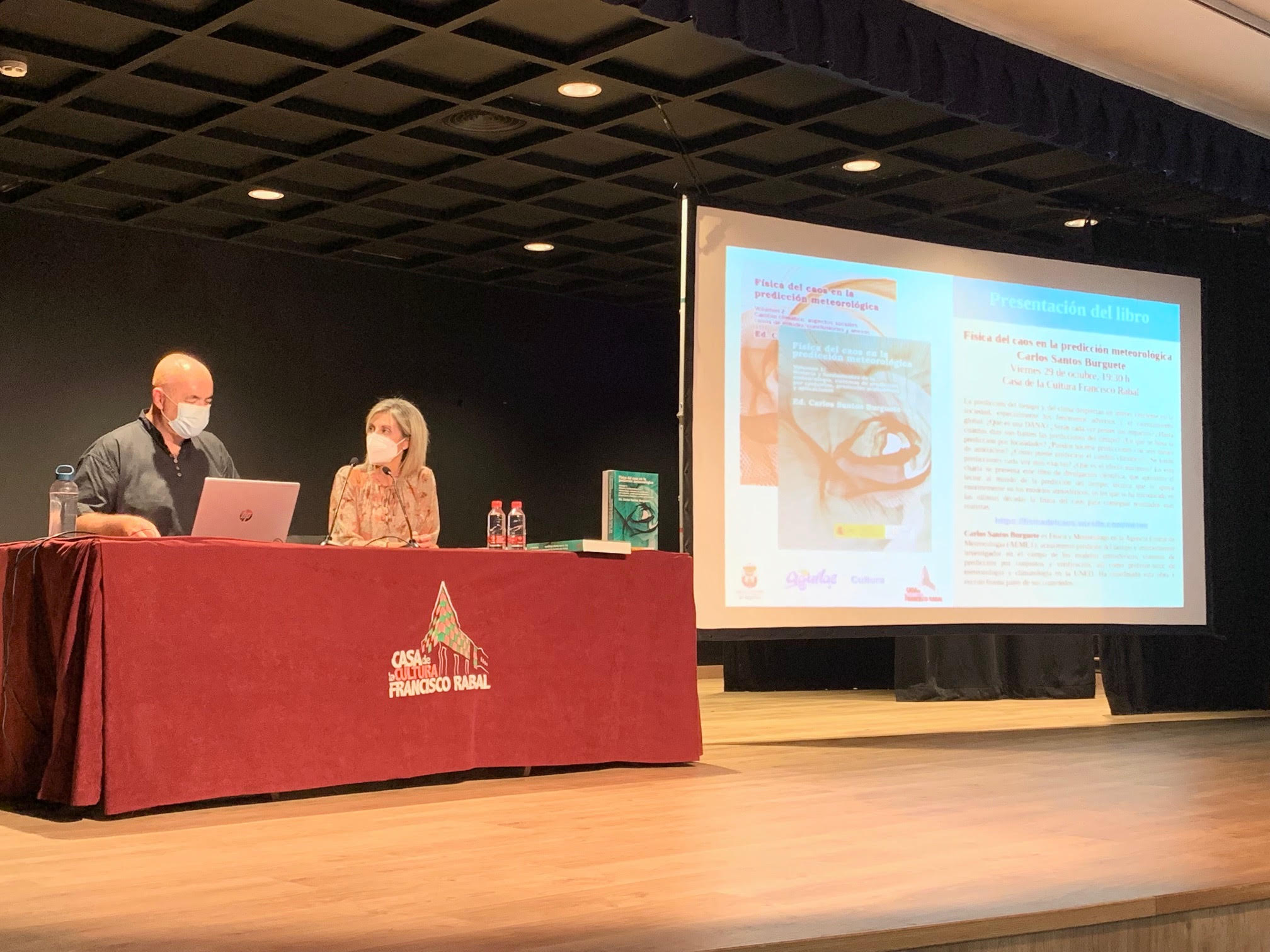 Presentación del libro “Física del caos en la predicción meteorológica” de Carlos Santos Burguete 