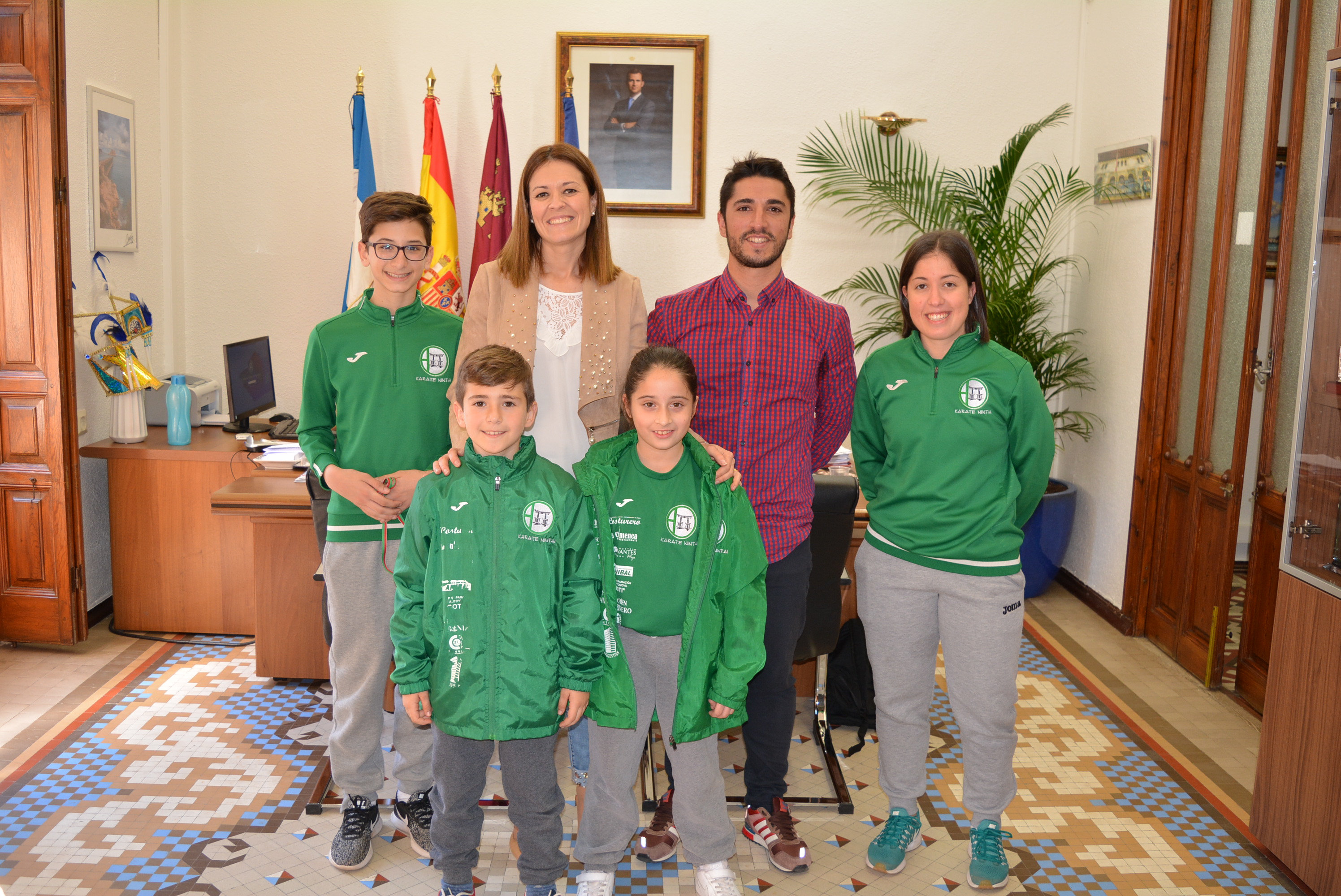 Jose Soler, Marina Mula y Pablo López se preparan para el Campeonato de España de Kárate