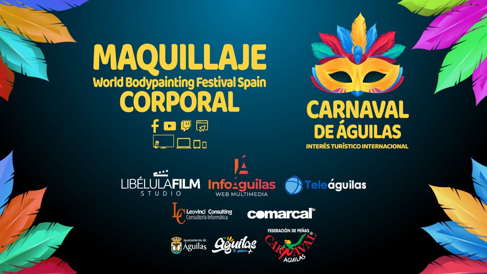 Gala en directo Concurso Internacional de Maquillaje Corporal Carnaval de Águilas 2026