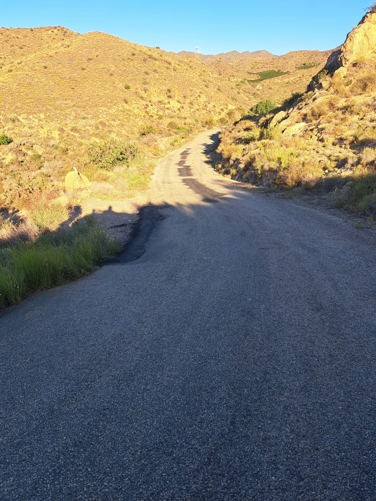 El Ayuntamiento desarrolla trabajos de mantenimiento y parcheo en distintos caminos rurales de la localidad