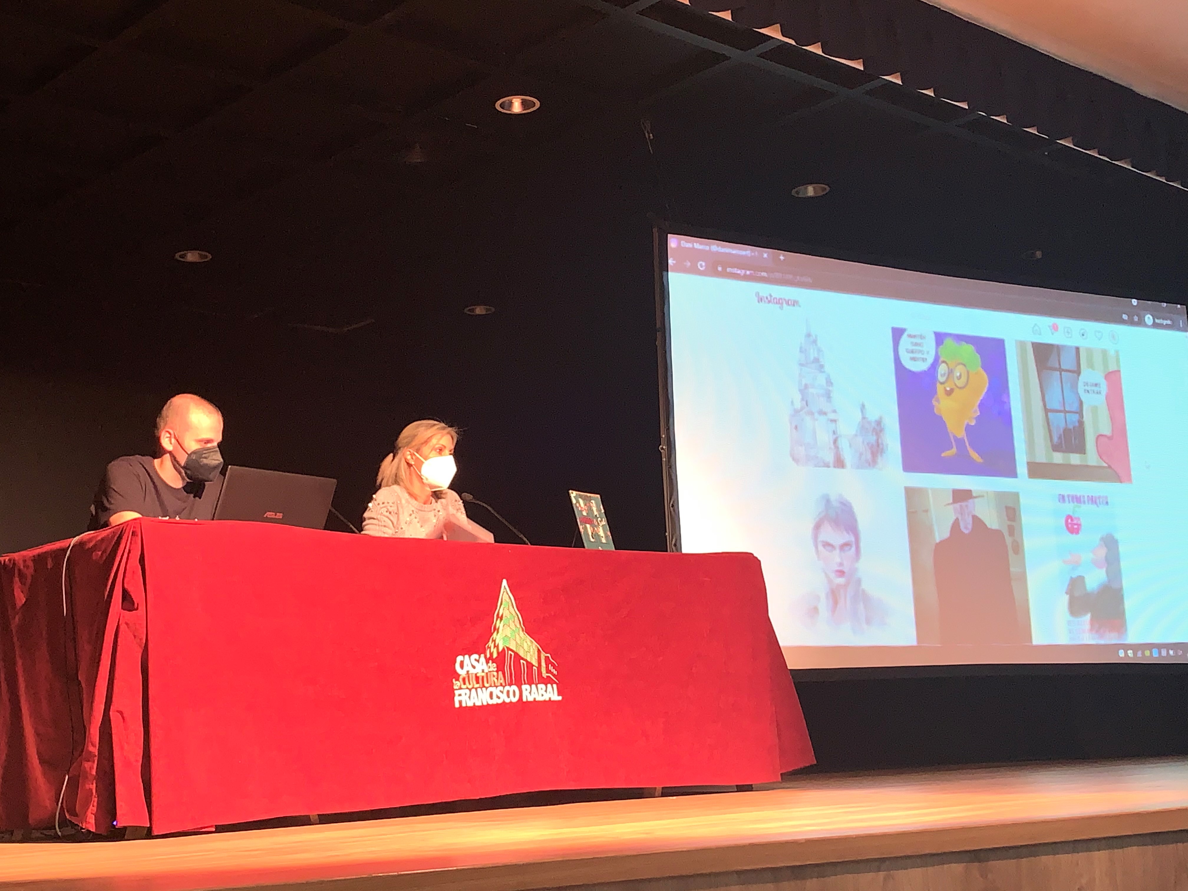 Dani Marco presenta su cómic “Tiempos de harina y sal” 