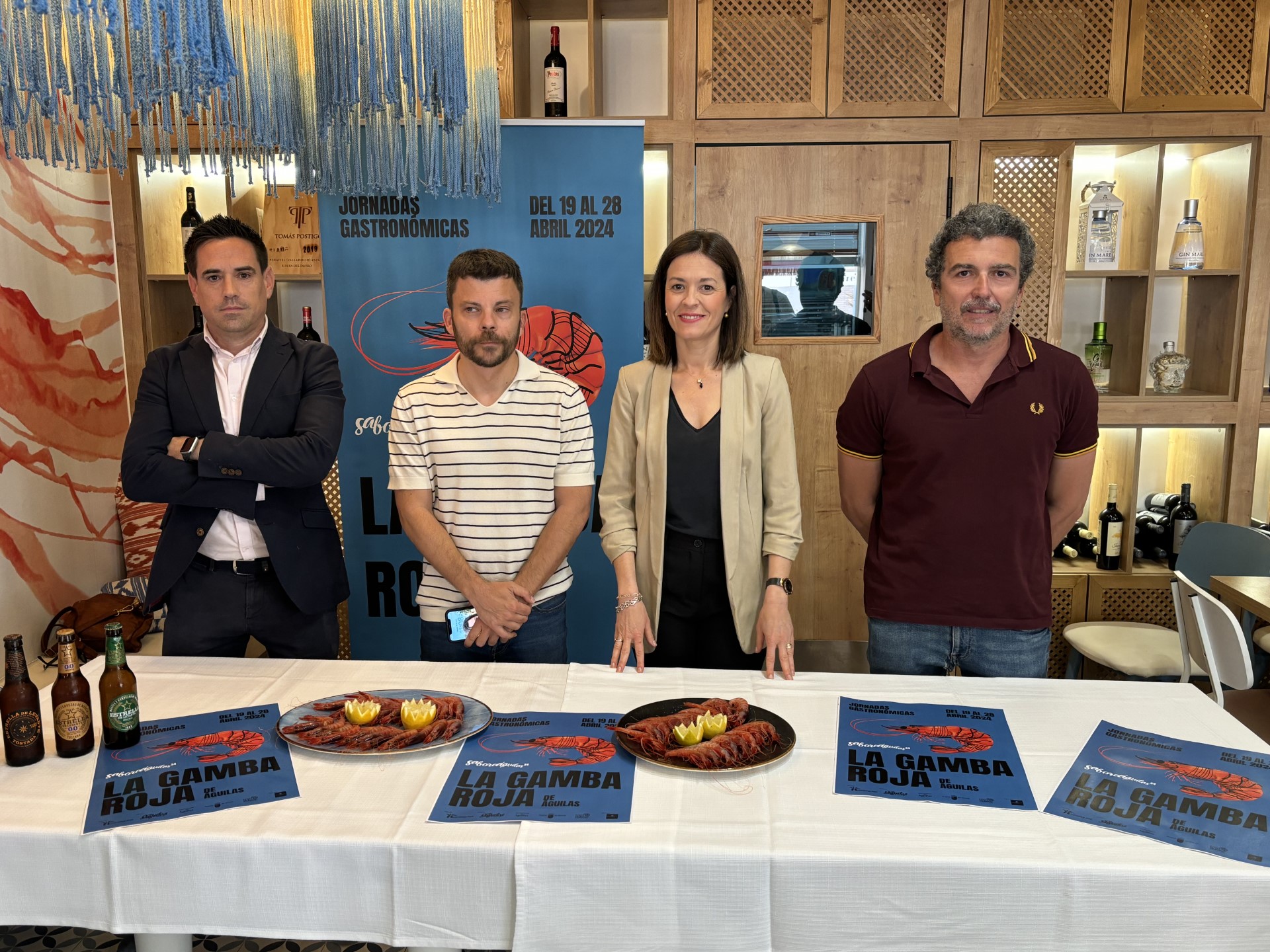 Águilas acogerá a partir del 19 de Abril las VIII  Jornadas Gastronómicas “La Gamba Roja de Águilas”