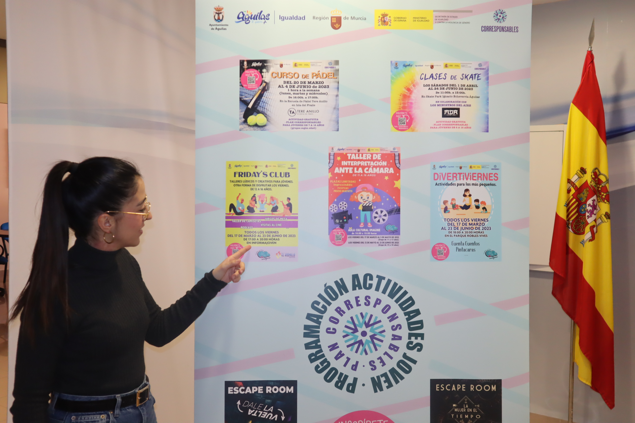 La Concejalía de Igualdad presenta un programa de cursos y talleres gratuitos para niños y jóvenes 