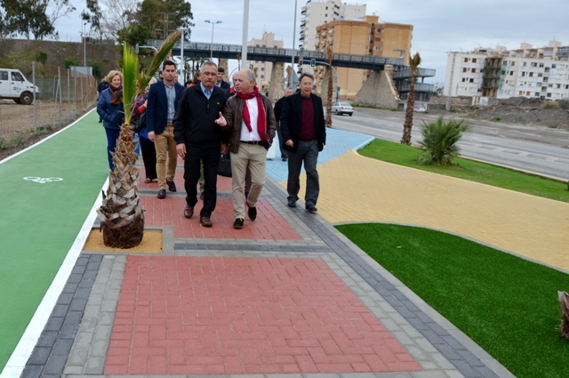 El primer tramo del Cinturón Verde de Águilas ya está abierto al uso público 