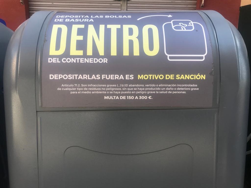 La edil de Limpieza hace un llamamiento a la ciudadanía para el correcto uso de los contenedores