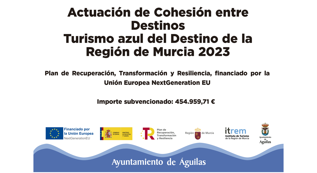 ACCIÓN DE COHESIÓN ENTRE DESTINOS (ACD) TURISMO AZUL DE LA REGIÓN DE MURCIA 2023