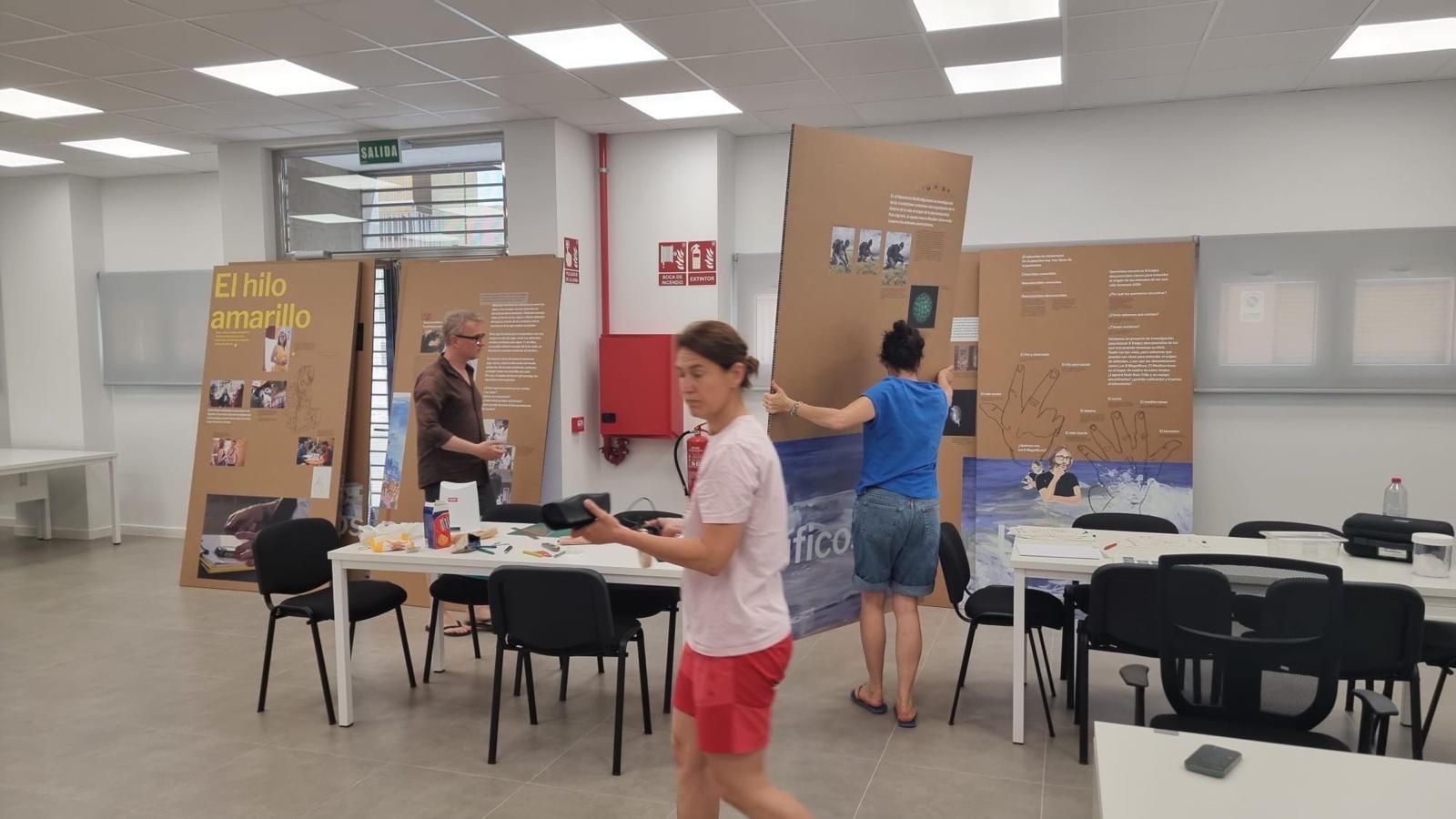 Exposici&oacute;n y Talleres sobre el Plancton para escolares